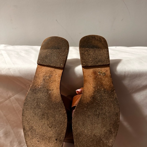 Hermès Oran Brown slides! Size 9 Great on any summer day! - Picture 7 of 8